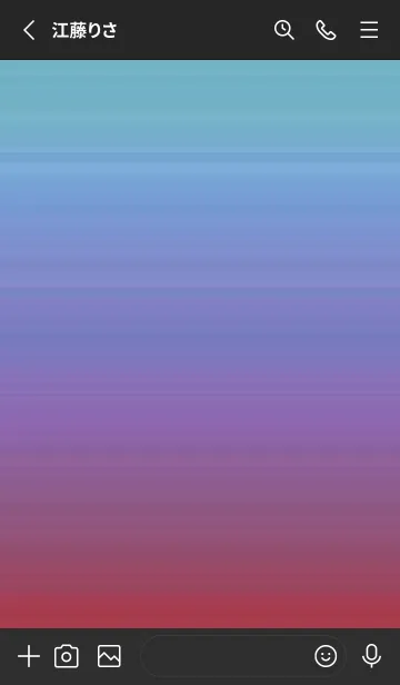 [LINE着せ替え] シンプル ミニドット グラデーション 44の画像2