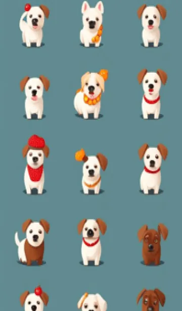 [LINE着せ替え] かわいい日 WqWg9の画像1