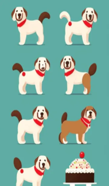 [LINE着せ替え] かわいい日 9YDIqの画像1