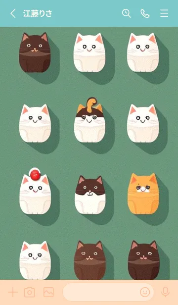 [LINE着せ替え] かわいい日 nQ0Qdの画像2