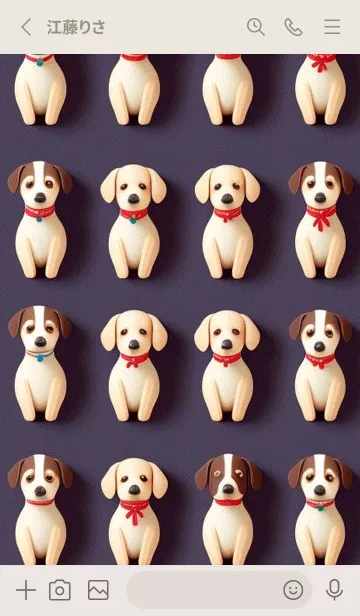 [LINE着せ替え] かわいい日 mQg6uの画像2