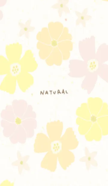 [LINE着せ替え] 北欧風 花 可愛い 28の画像1