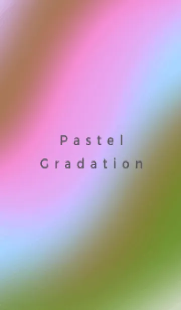 [LINE着せ替え] パステル グラデーション 24の画像1
