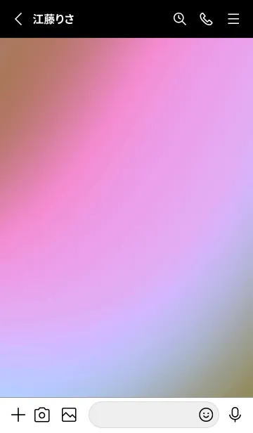 [LINE着せ替え] パステル グラデーション 24の画像2