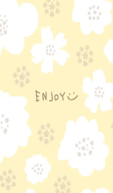 [LINE着せ替え] 花鞠と白い花11の画像1