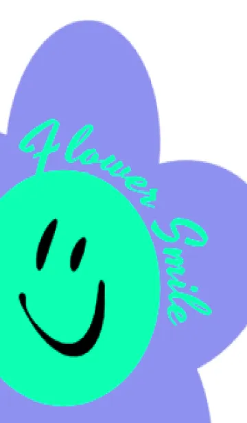 [LINE着せ替え] スマイル フラワー 4の画像1