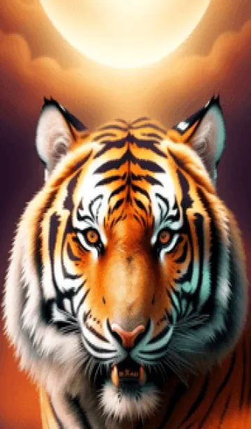 [LINE着せ替え] 虎，雪地の主 60cJの画像1