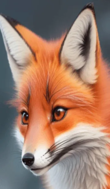 [LINE着せ替え] 夢幻のキツネ q3Pfの画像1