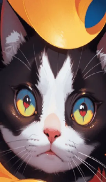 [LINE着せ替え] 夢幻の猫 1gdOの画像1