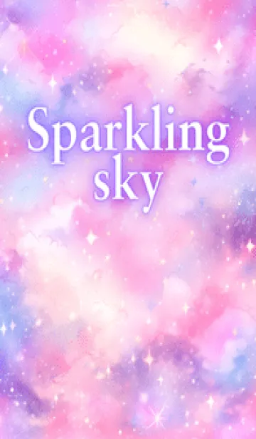 [LINE着せ替え] Sparkling_skyの画像1