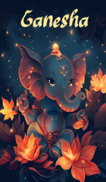 [LINE着せ替え] Ganesha, wealth, progress(JP)の画像1