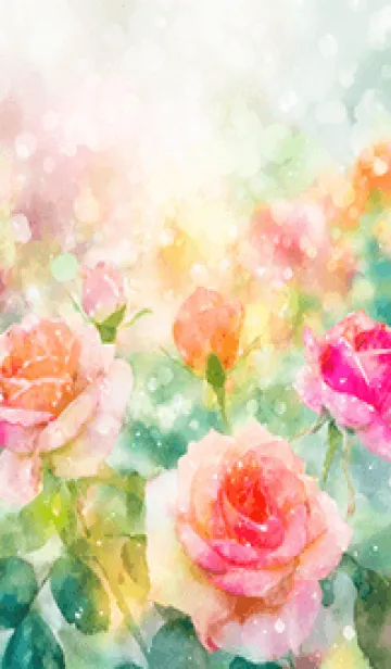 [LINE着せ替え] 薔薇(バラ)の花の着せかえ(R2950)の画像1