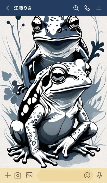 [LINE着せ替え] かわいい日 CDD6cの画像2