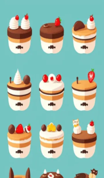 [LINE着せ替え] かわいい日 DZe6uの画像1