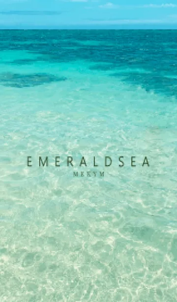 [LINE着せ替え] EMERALD SEA HAWAII-SHELL 23の画像1