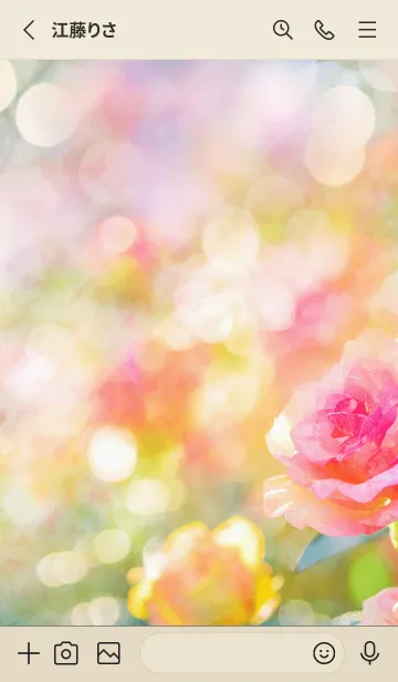 [LINE着せ替え] 薔薇(バラ)の花の着せかえ(R2963)の画像2