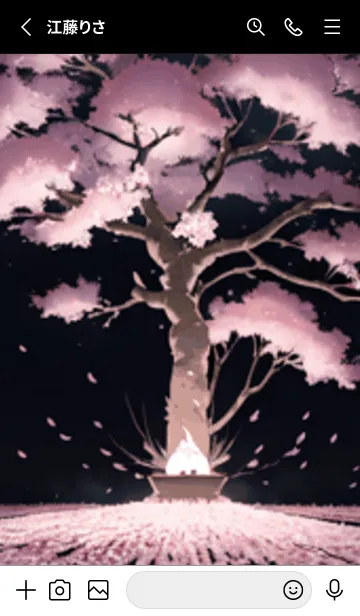 [LINE着せ替え] 桜花爛漫 #CaCHG24。の画像2