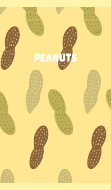 [LINE着せ替え] かわいいらっかせい 薄い黄色の画像1