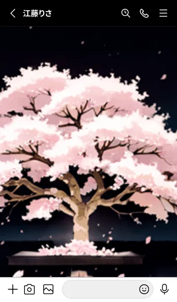 [LINE着せ替え] 桜花爛漫 #CaBVbA26。の画像2