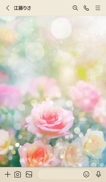 [LINE着せ替え] 薔薇(バラ)の花の着せかえ(R2978)の画像2