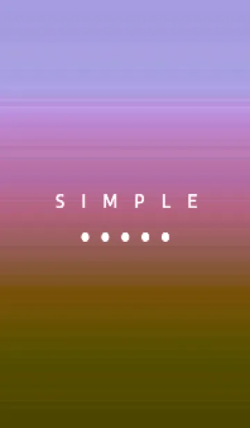 [LINE着せ替え] シンプル ミニドット グラデーション 46の画像1