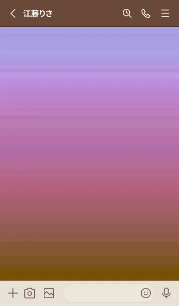 [LINE着せ替え] シンプル ミニドット グラデーション 46の画像2