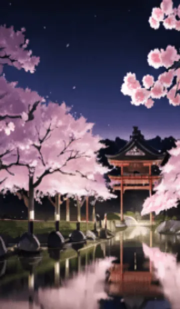 [LINE着せ替え] 桜花爛漫 #CaBVbA06。の画像1