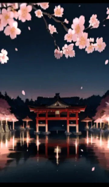 [LINE着せ替え] 桜花爛漫 #CaBVbA04。の画像1