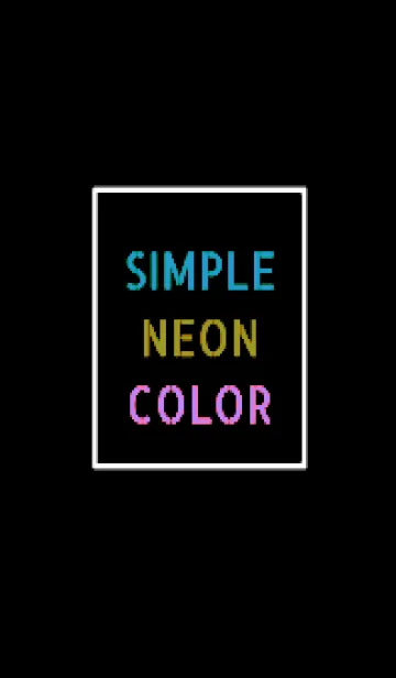 [LINE着せ替え] ネオン カラー アイコン 96の画像1