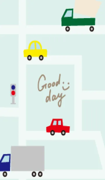 [LINE着せ替え] いろんな車が走る13の画像1