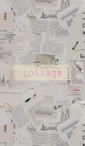 [LINE着せ替え] collage art 92の画像1