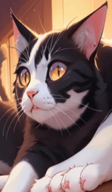 [LINE着せ替え] 夢幻の猫 zgabの画像1