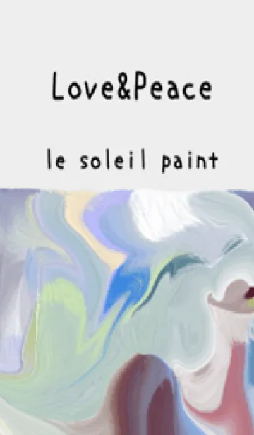 [LINE着せ替え] 油絵アート【le soleil paint 698】の画像1