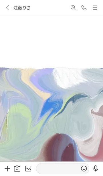 [LINE着せ替え] 油絵アート【le soleil paint 698】の画像2