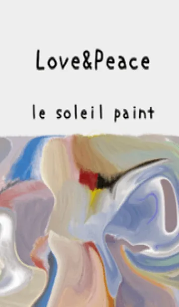 [LINE着せ替え] 油絵アート【le soleil paint 700】の画像1