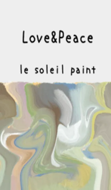 [LINE着せ替え] 油絵アート【le soleil paint 702】の画像1