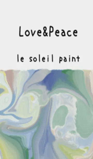 [LINE着せ替え] 油絵アート【le soleil paint 703】の画像1