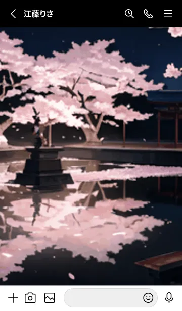 [LINE着せ替え] 桜花爛漫 #CaCHG218。の画像2