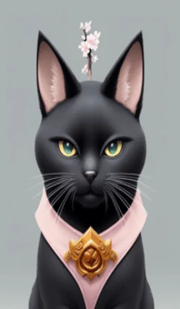 [LINE着せ替え] 浮世絵の桜猫 8Mmlの画像1