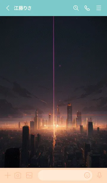 [LINE着せ替え] かわいい日 4ekKFの画像2