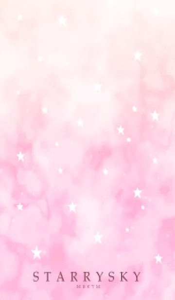 [LINE着せ替え] STARRY SKY -PINK WHITE- 22の画像1