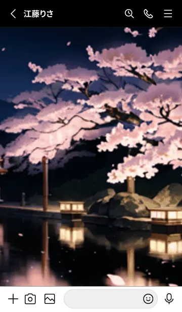 [LINE着せ替え] 桜花爛漫 #CaDHL018。の画像2