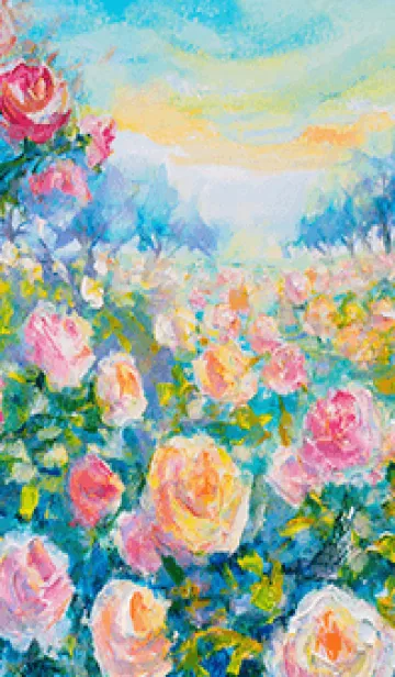 [LINE着せ替え] 薔薇(バラ)の花の着せかえ(R3003)の画像1