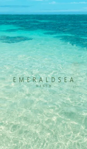 [LINE着せ替え] EMERALD SEA HAWAII-SHELL 24の画像1