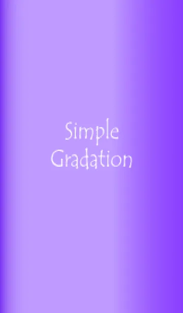 [LINE着せ替え] Simple Gradation -GlossyPurple 23-の画像1