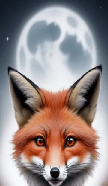 [LINE着せ替え] 夢幻のキツネ QI9Xの画像1