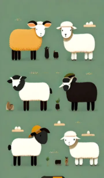 [LINE着せ替え] かわいい日 1B4ktの画像1