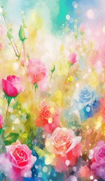 [LINE着せ替え] 薔薇(バラ)の花の着せかえ(R3035)の画像1