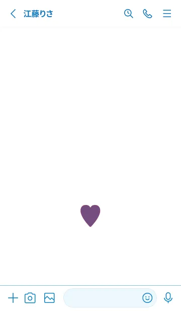 [LINE着せ替え] しんぷるはーと 13の画像2