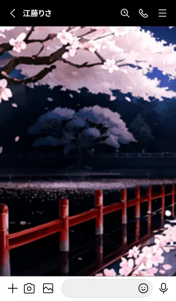 [LINE着せ替え] 桜花爛漫 #DCMW19。の画像2